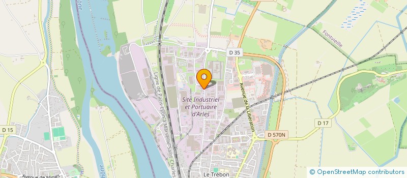 localisation de l'entreprise CARROSSERIE NEYROLLES-FRAINER  ARLES