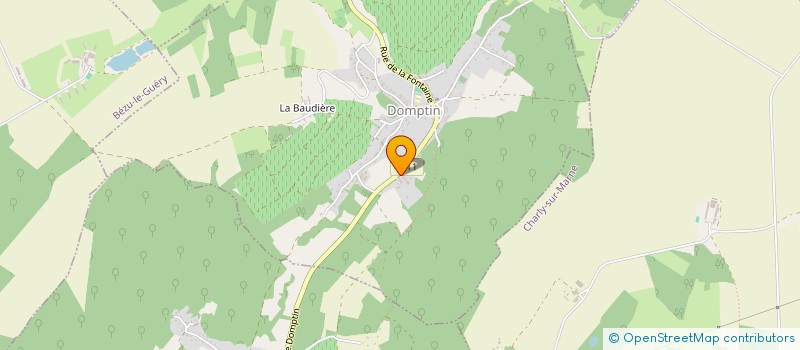 localisation de l'entreprise CARROSSERIE NORD SUD à DOMPTIN
