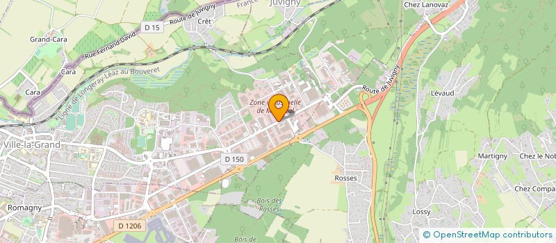 localisation de l'entreprise CARROSSERIE PAIS FRERES à VILLE-LA-GRAND