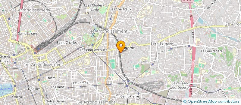 localisation de l'entreprise CARROSSERIE PALUMBO ET FILS à MARSEILLE