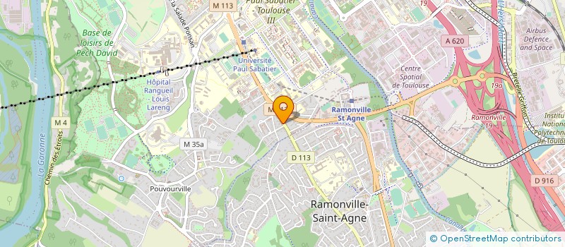 localisation de l'entreprise CARROSSERIE PEREZ à TOULOUSE