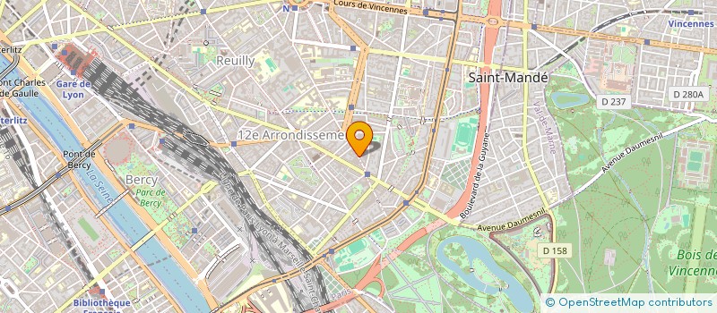 localisation de l'entreprise CARROSSERIE PICPUS à PARIS
