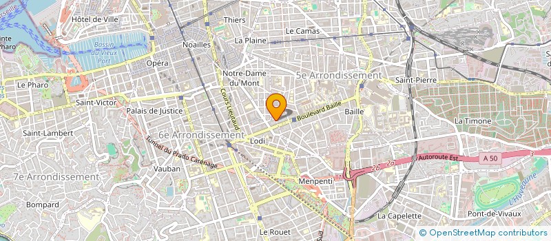 localisation de l'entreprise CARROSSERIE POWER  MARSEILLE