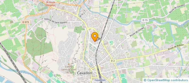 localisation de l'entreprise CARROSSERIE PROFIL CARS  CARPENTRAS