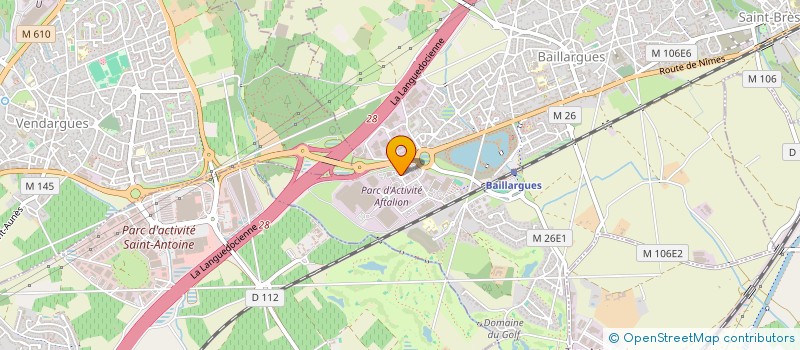 localisation de l'entreprise CARROSSERIE REZKALLAH à BAILLARGUES