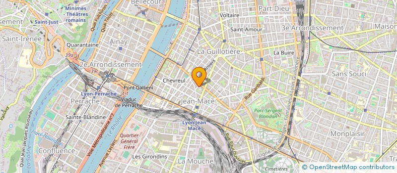 localisation de l'entreprise CARROSSERIE RG  LYON