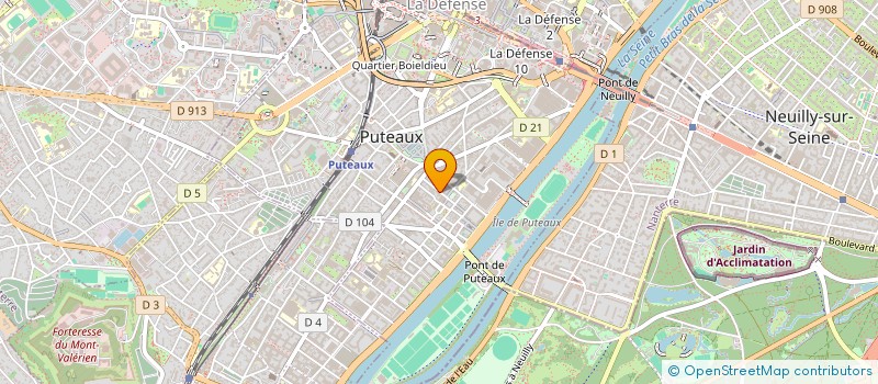 localisation de l'entreprise CARROSSERIE RIOS à PUTEAUX