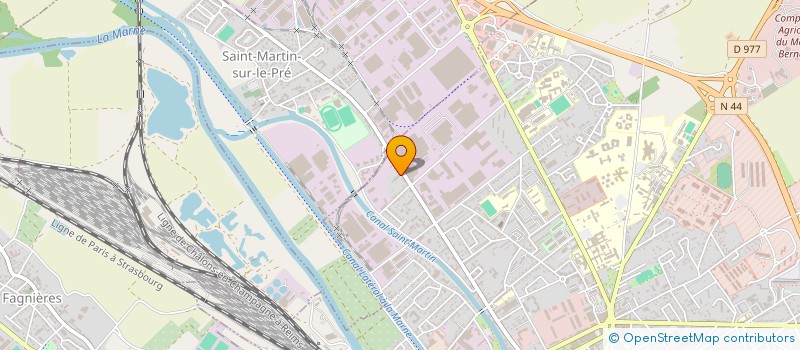 localisation de l'entreprise CARROSSERIE SAINT ANTOINE  CHALONS-EN-CHAMPAGNE