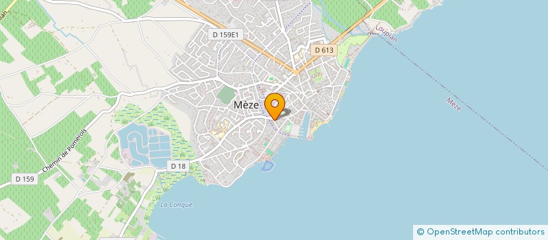 localisation de l'entreprise CARROSSERIE SOUCHE MANZI à MEZE