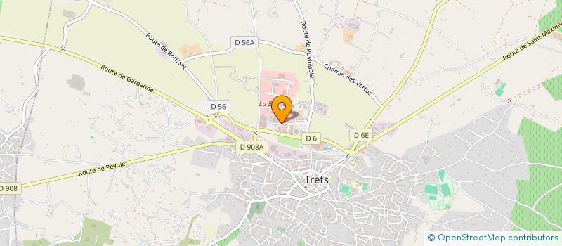 localisation de l'entreprise CARROSSERIE SOUSA à TRETS