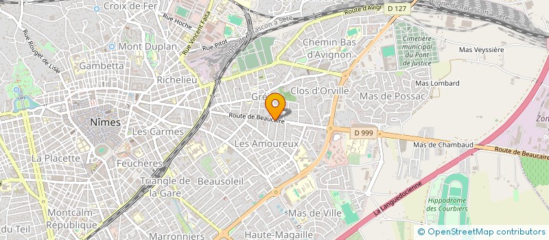 localisation de l'entreprise CARROSSERIE STEPHANIE ET FILS  NIMES