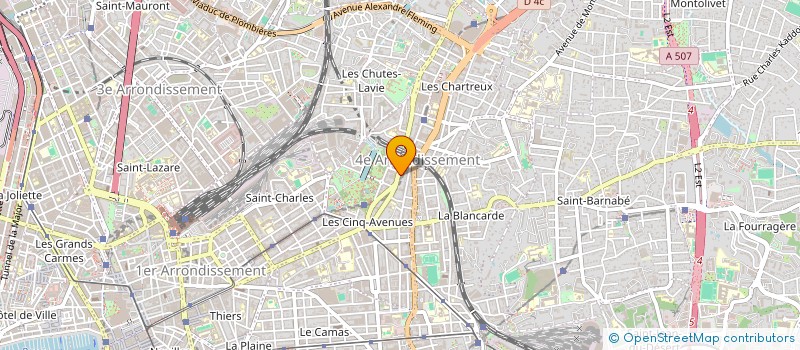 localisation de l'entreprise CARROSSERIE TIFLIZIAN à MARSEILLE