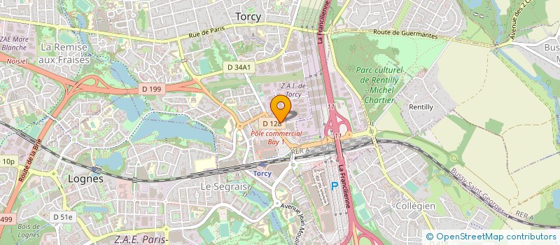 localisation de l'entreprise CARROSSERIE TORCY à TORCY