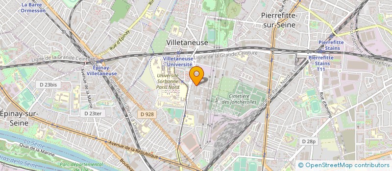 localisation de l'entreprise CARROSSERIE VILLETANEUSIENNE à VILLETANEUSE