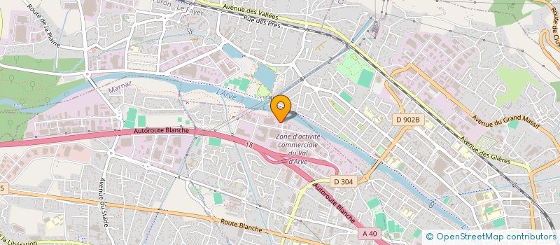 localisation de l'entreprise CARROSSNI à SCIONZIER