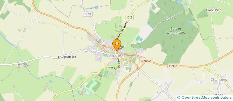 localisation de l'entreprise CARROUGES MOTO à CARROUGES