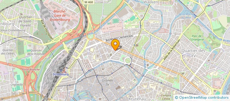 localisation de l'entreprise CARROUSEL à STRASBOURG