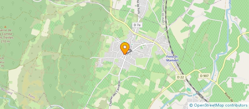 localisation de l'entreprise CARROUSEL à PARIGNARGUES