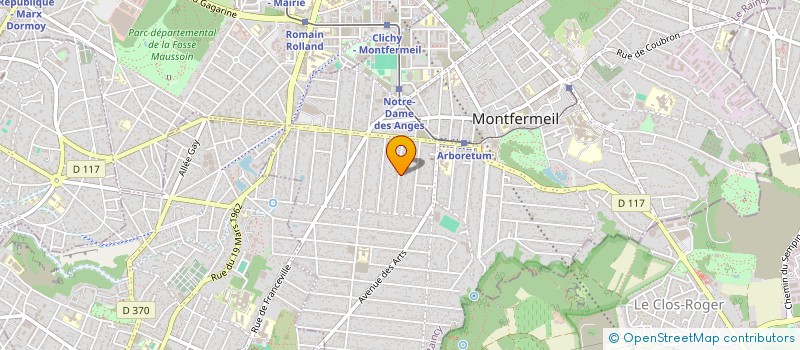 localisation de l'entreprise CARROUSEL à MONTFERMEIL
