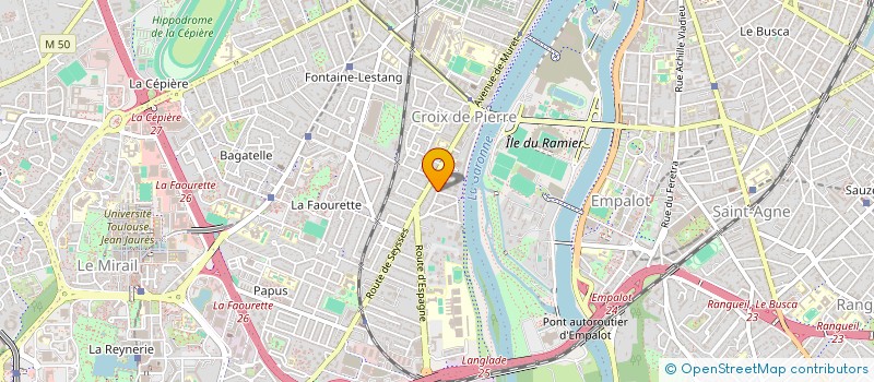 localisation de l'entreprise CARROUSEL D'INITIATIVES SOLIDAIRES à TOULOUSE