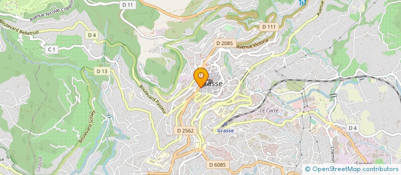 localisation de l'entreprise CARROUSEL DU COURS CREPS  GRASSE