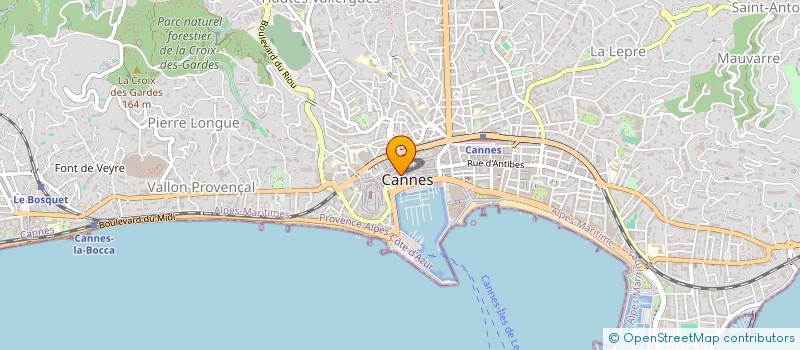 localisation de l'entreprise CARROUSEL MELODIE à CANNES