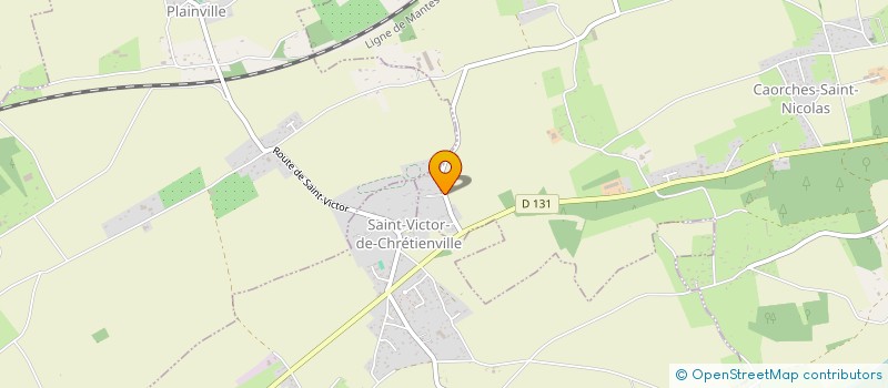 localisation de l'entreprise CARROUSEL VENUSIEN  SAINT-VICTOR-DE-CHRETIENVILLE