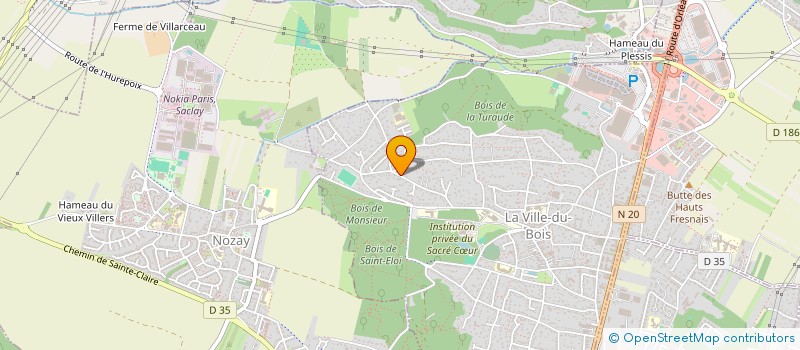localisation de l'entreprise CARROUSELL à LA VILLE-DU-BOIS