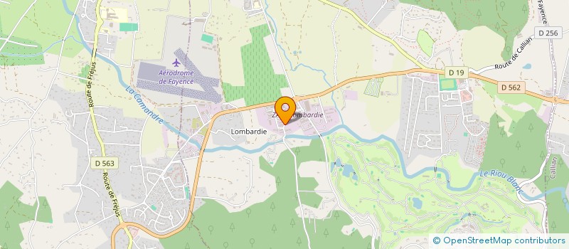 localisation de l'entreprise CARRUBBA  TOURRETTES