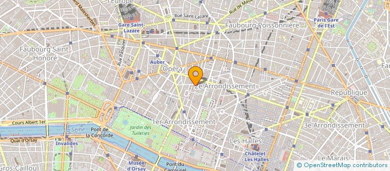 localisation de l'entreprise CARRUR  PARIS