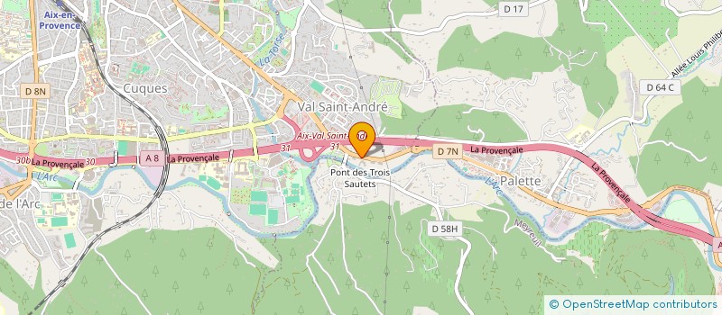 localisation de l'entreprise CARRY-NANTES à AIX-EN-PROVENCE