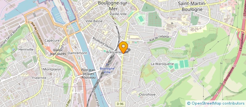 localisation de l'entreprise CARRY-ON  BOULOGNE-SUR-MER