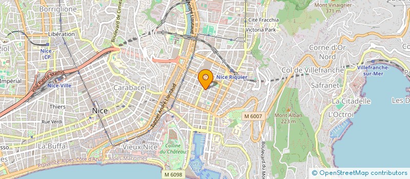localisation de l'entreprise CARS-36 BEAUMONT à NICE