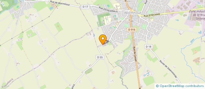 localisation de l'entreprise CARS  LEDRINGHEM