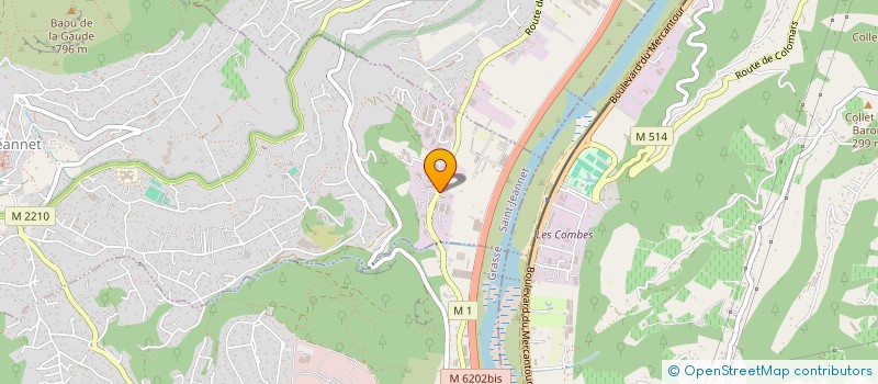 localisation de l'entreprise CARS BY ON AMERICAN ROAD  SAINT-JEANNET