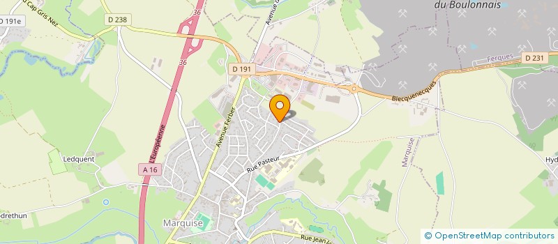 localisation de l'entreprise CARS CONSULT à MARQUISE