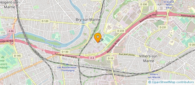 localisation de l'entreprise CARS CONSULTING  BUSSY-SAINT-GEORGES