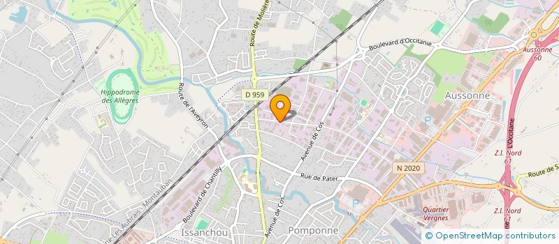 localisation de l'entreprise CARS CONSULTING AND SERVICES  MONTAUBAN