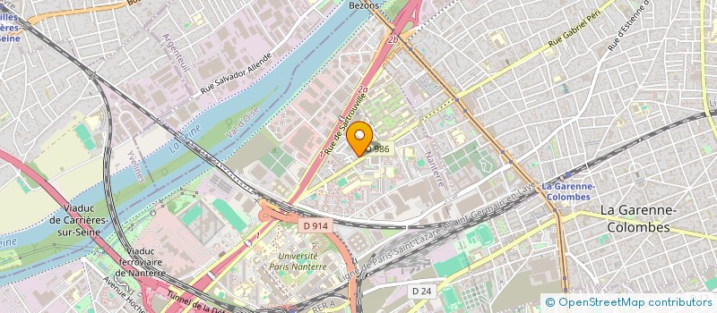 localisation de l'entreprise CARS D'HEURE à NANTERRE
