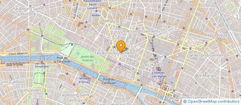 localisation de l'entreprise CARS DE FRANCE à PARIS