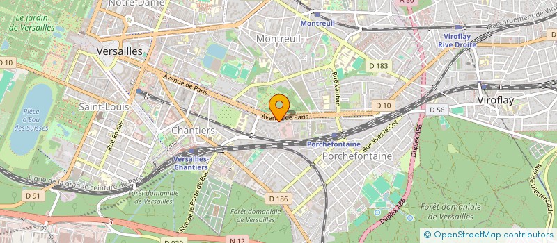 localisation de l'entreprise CARS DE VERSAILLES à VERSAILLES