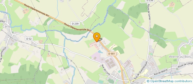 localisation de l'entreprise CARS'EXPO  SAMER