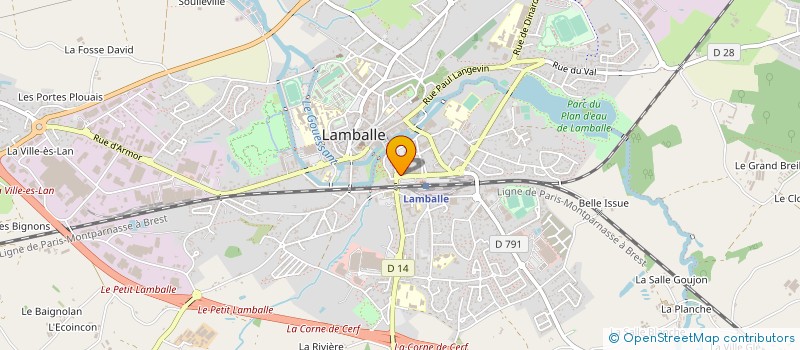localisation de l'entreprise CARS FINANCE à LAMBALLE-ARMOR
