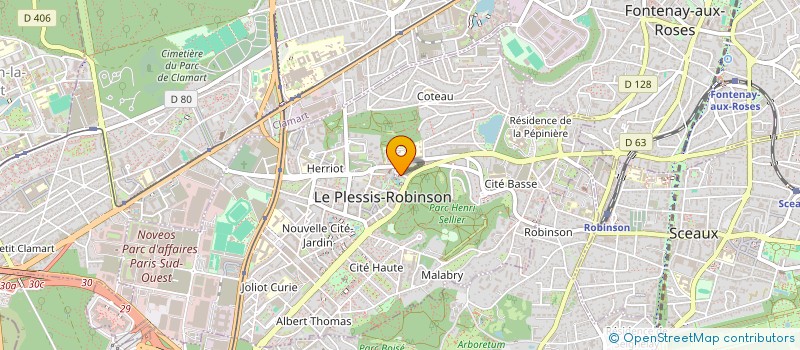 localisation de l'entreprise CARS FOR THE WHOLE WORLD  LE PLESSIS-ROBINSON