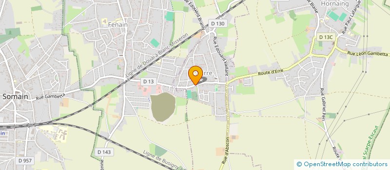 localisation de l'entreprise CARS FOR U à ERRE