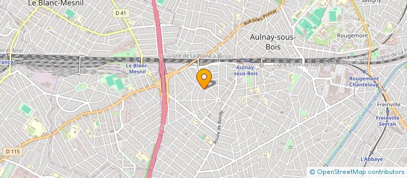 localisation de l'entreprise CARS GLAD à AULNAY-SOUS-BOIS