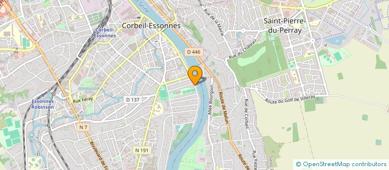localisation de l'entreprise CARS & GO à CORBEIL-ESSONNES