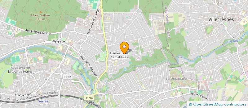 localisation de l'entreprise CARS GOLD  YERRES