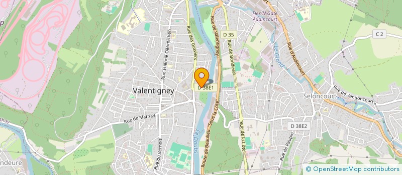 localisation de l'entreprise CARS INDUSTRY  MATHAY