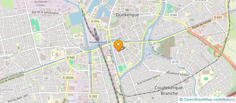 localisation de l'entreprise CARS LOCATION à DUNKERQUE